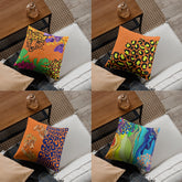Wow leopard Cushion Covers Pack of 4